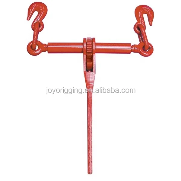 
G70 G80 Red painted drop forged ratchet type load binder 