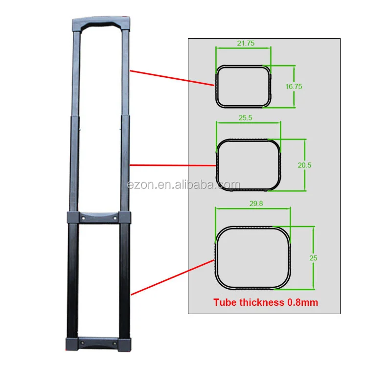 Luggage Trolley Accessories Telescopic Handle/suitcase Luggage