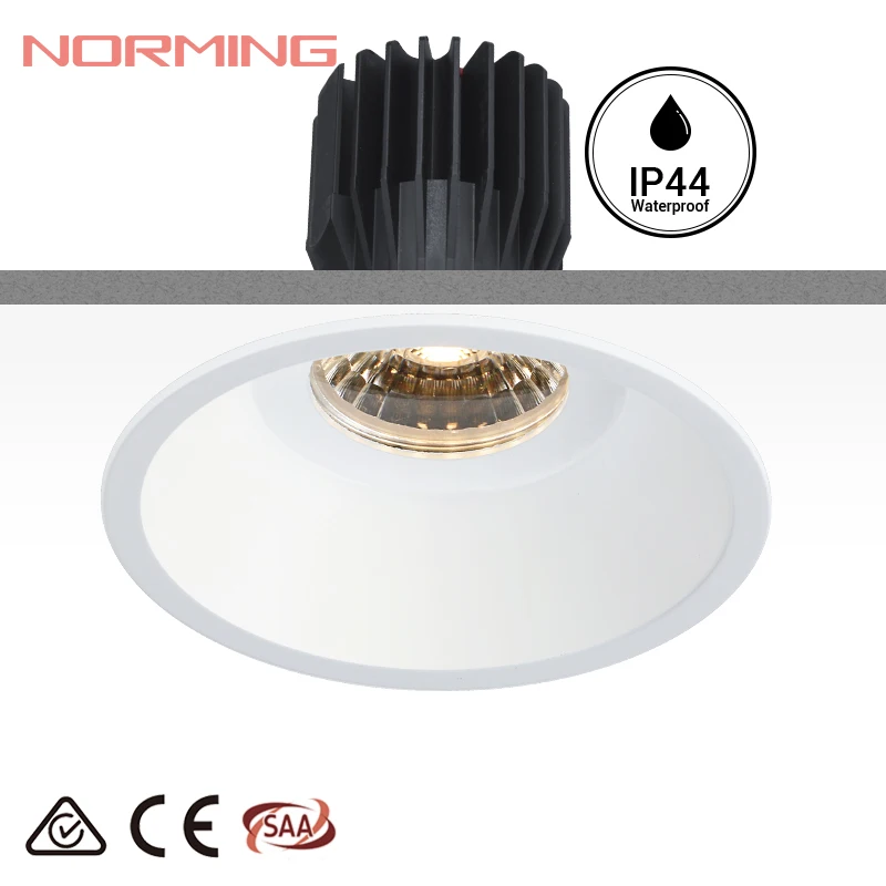 Die casting Recessed Aluminum 6W 13W 17W COB SAA MR16 LED Downlight 9W