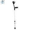 Aluminum adjustable elbow crutch underarm crutch