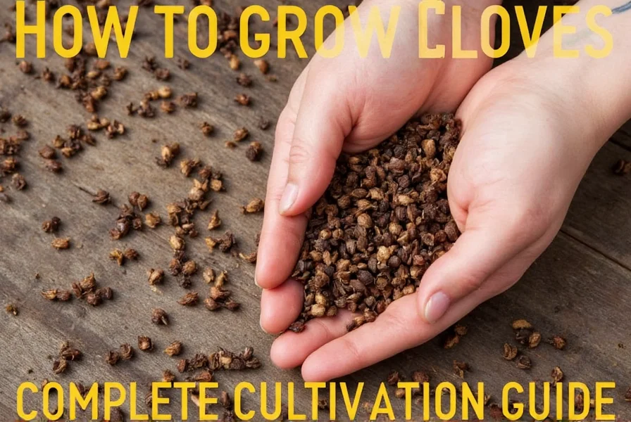 Harvested clove buds drying in the sun on traditional mats