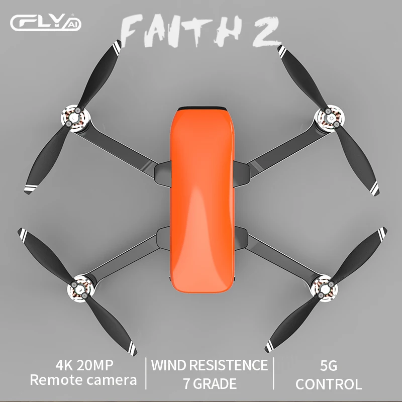 

Faith 2 Professional GPS with 3-Axis Gimbal 4K HD Camera 5G WiFi 5KM FPV Brushless Foldable Quadcopter faith 2 drone