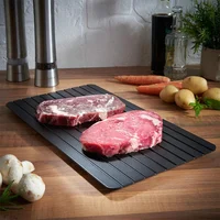 

Amazon's best-selling Safest Way Magic Thawing Plate To Defrost Meat Fast Defrosting Plate Board Tray for Frozen Food