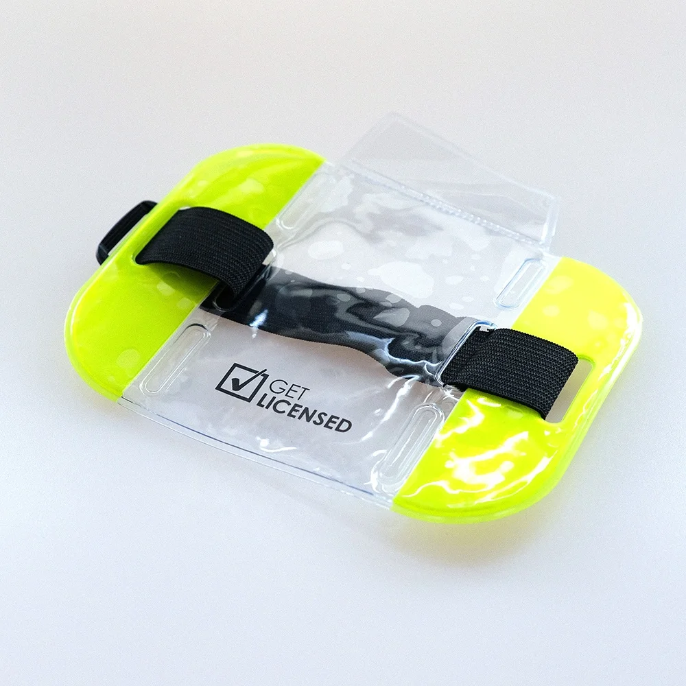 

China Custom Waterproof Armband Various Colors Armband ID Badge Holder with Hook & Loop Closure Arm Band