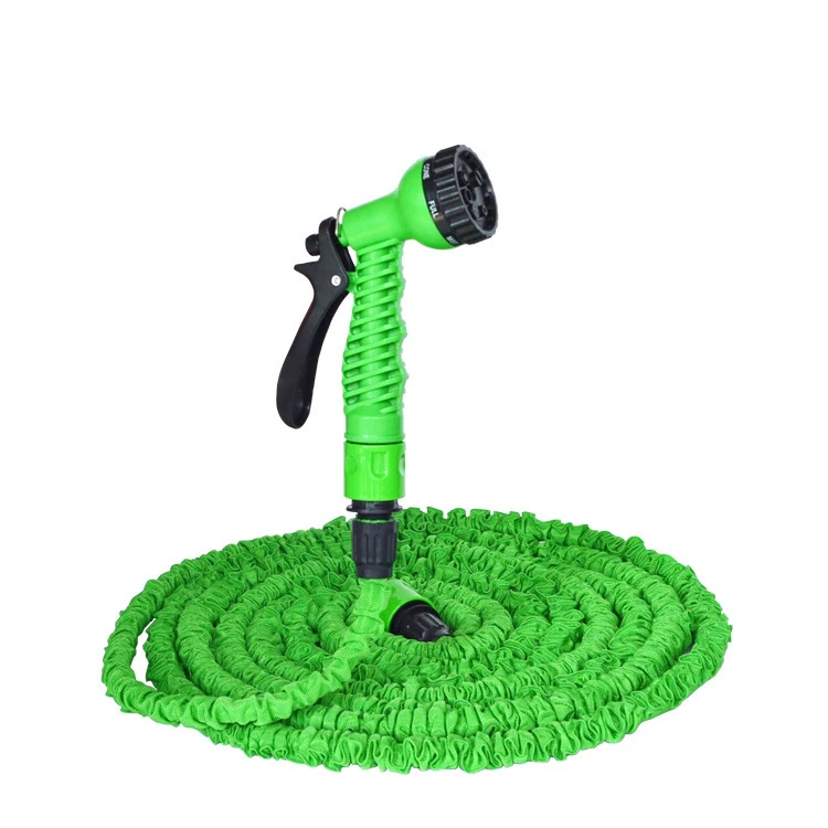
Expandable flexible Garden hose Water Hose 25 50 75 100 150 FT with Spray Nozzle 7 function gun M0229 