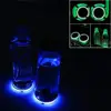 Mcow High Quality Newly Design Car Interior Accessories LED Luminous Cup Mat Used For Highlander