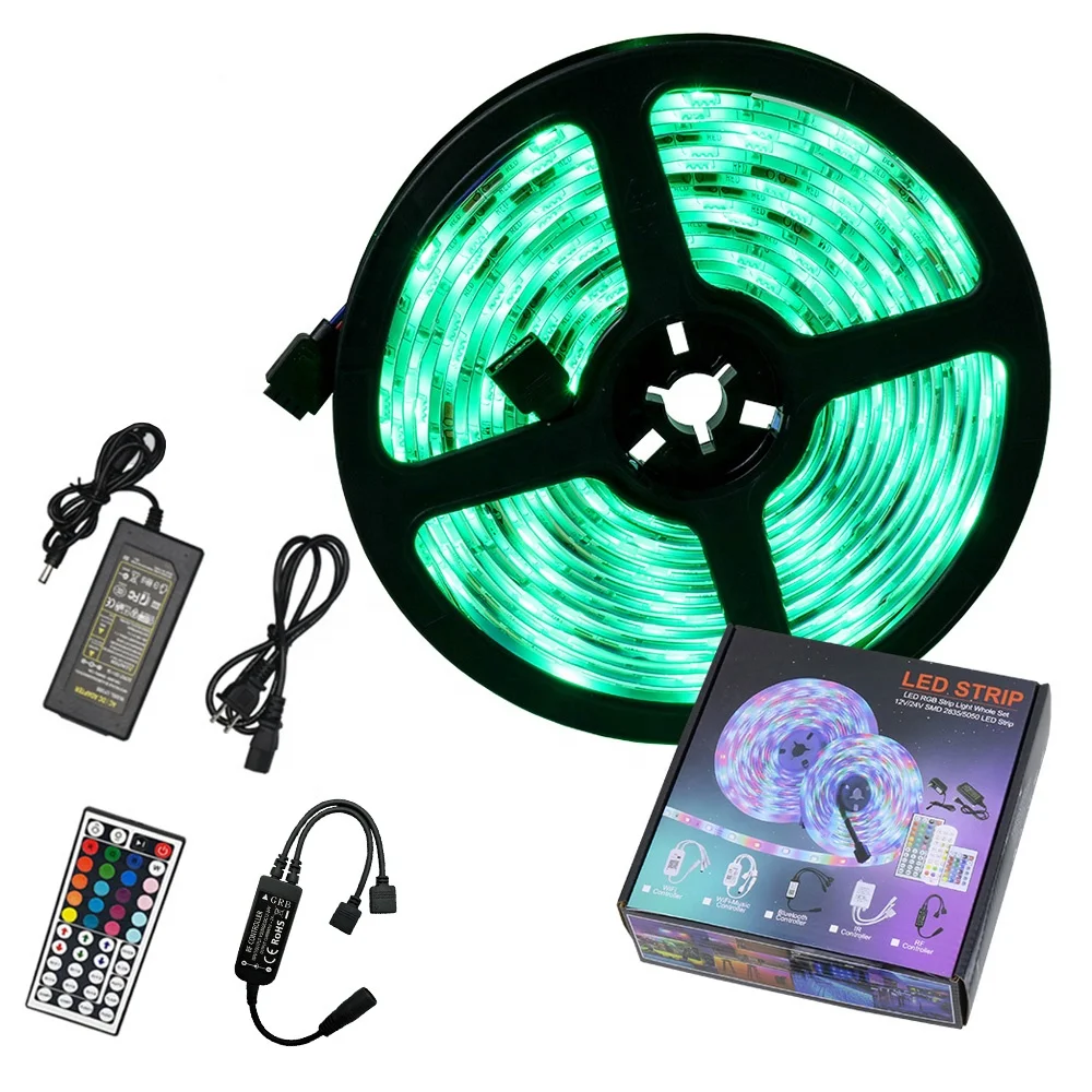 

Waterproof 5050 RGB SMD flexible color changeable LED strip light