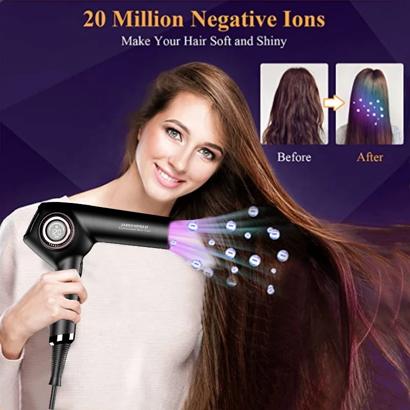 

Salon Household Use 1800W High Speed Portable Travel Fashional Hair Dryer Brushless Save Time Fast Blow Dryer Wholesale