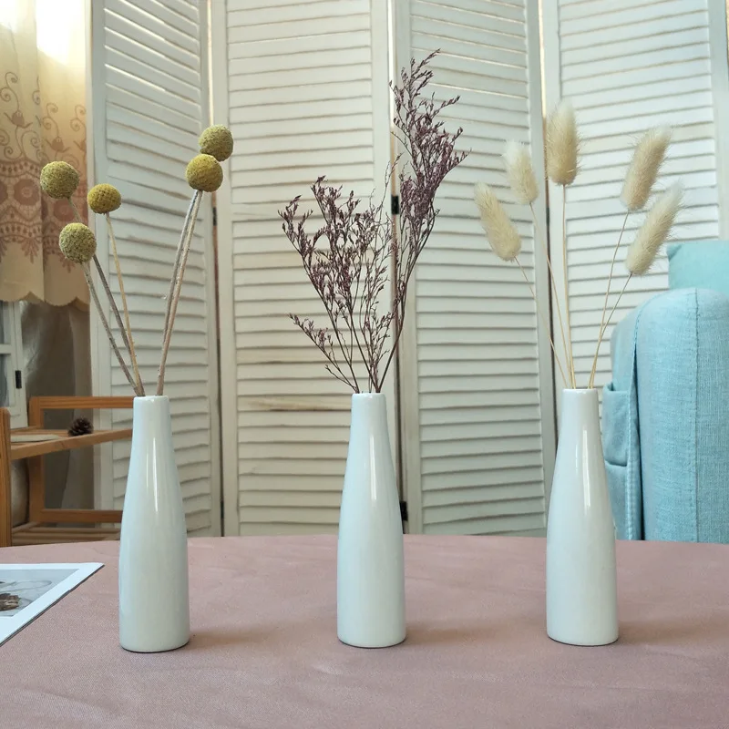

nordic flower circle cheap wholesale vase for decoration mariage porcelaine unique ceramic plant vases for wedding modern