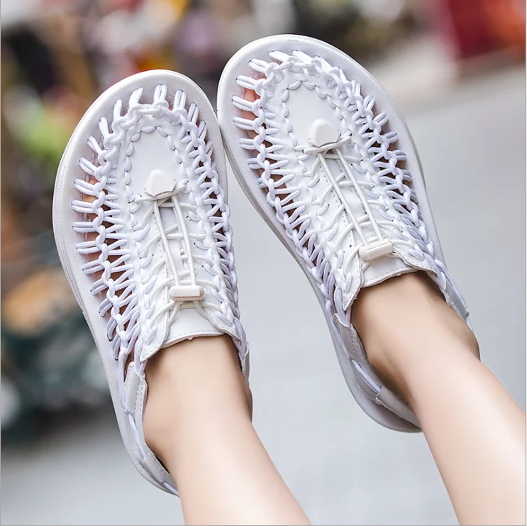 

Women Jelly Sandals 2020 Beach Summer Sandale Famme Casual Fashion Shoes For Women 2019 Luxury Dress Sandals, White/black/pink/yellow