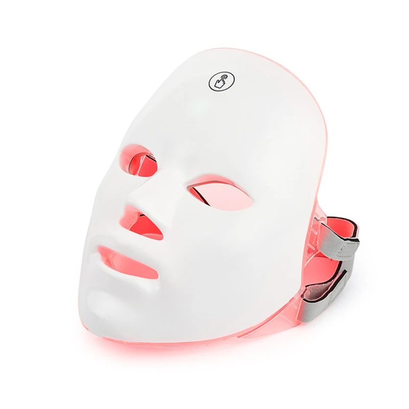 

Whitening spectrum beauty instrument Photon skin tender acne freckle IED mask, White,blue,pink