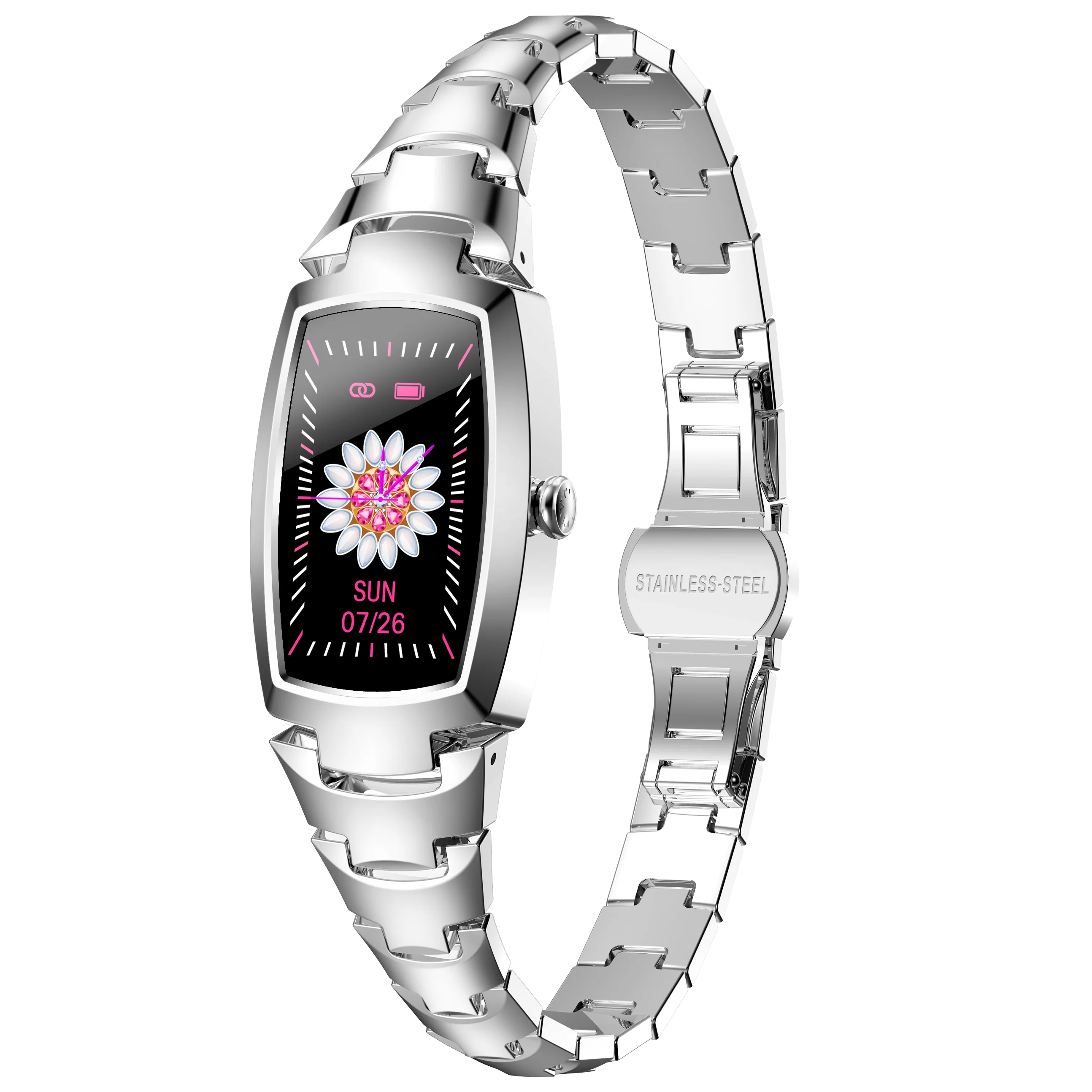 

Wholesale Competitive Price Durable Ladies Charm Chinese Smart Watch Series, Silver,gold