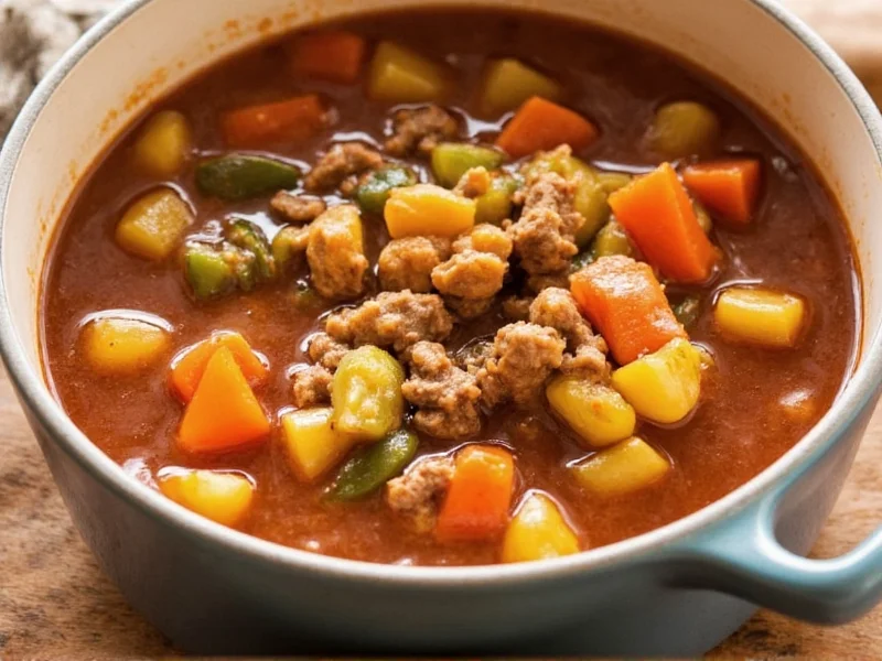 Best Vegetable Beef Soup Recipe: Flavorful & Foolproof Guide
