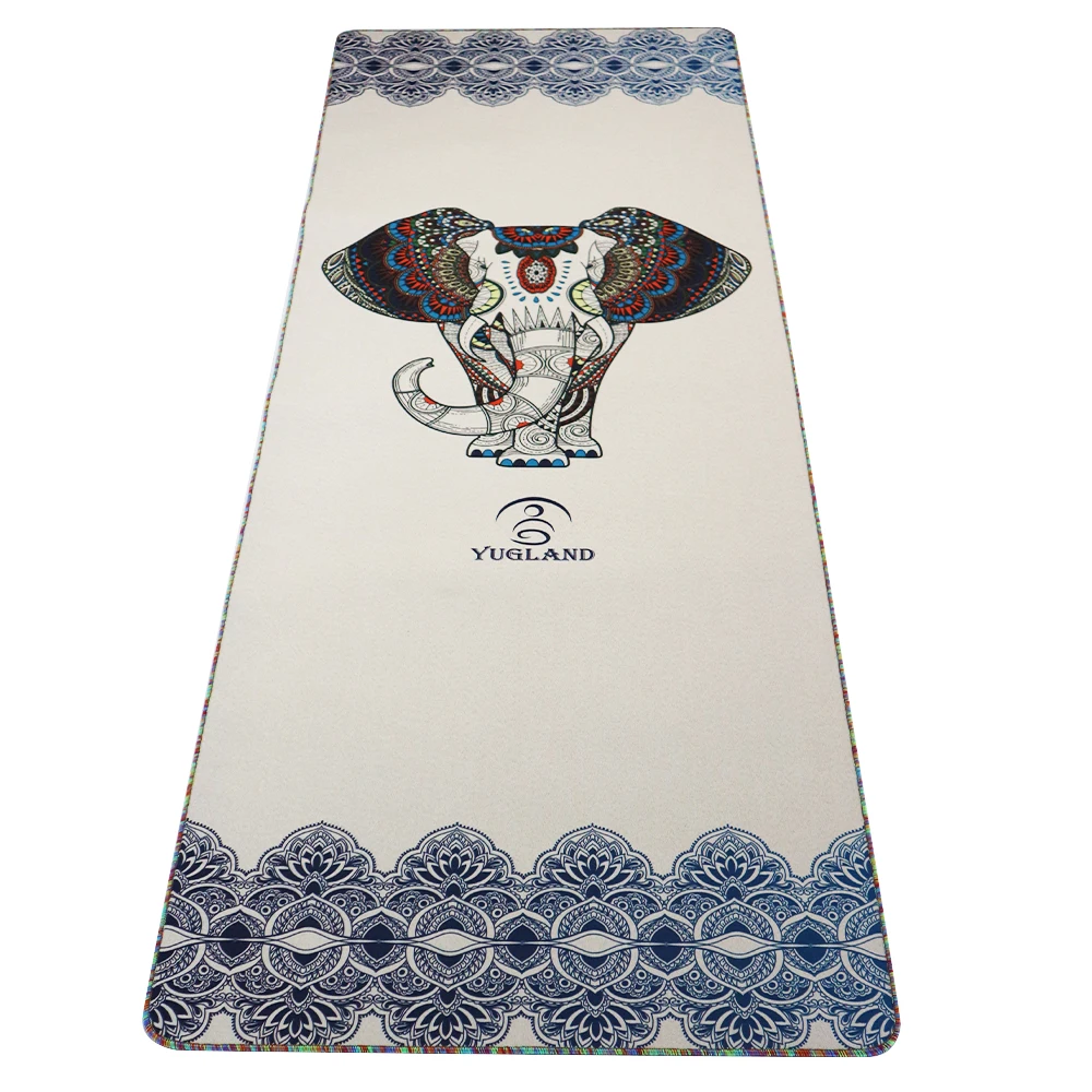 

The Hottest Selling Linen Yoga Mat With Comfortable Surface And Customizable Pattern For Easy Cleaning, Customized color