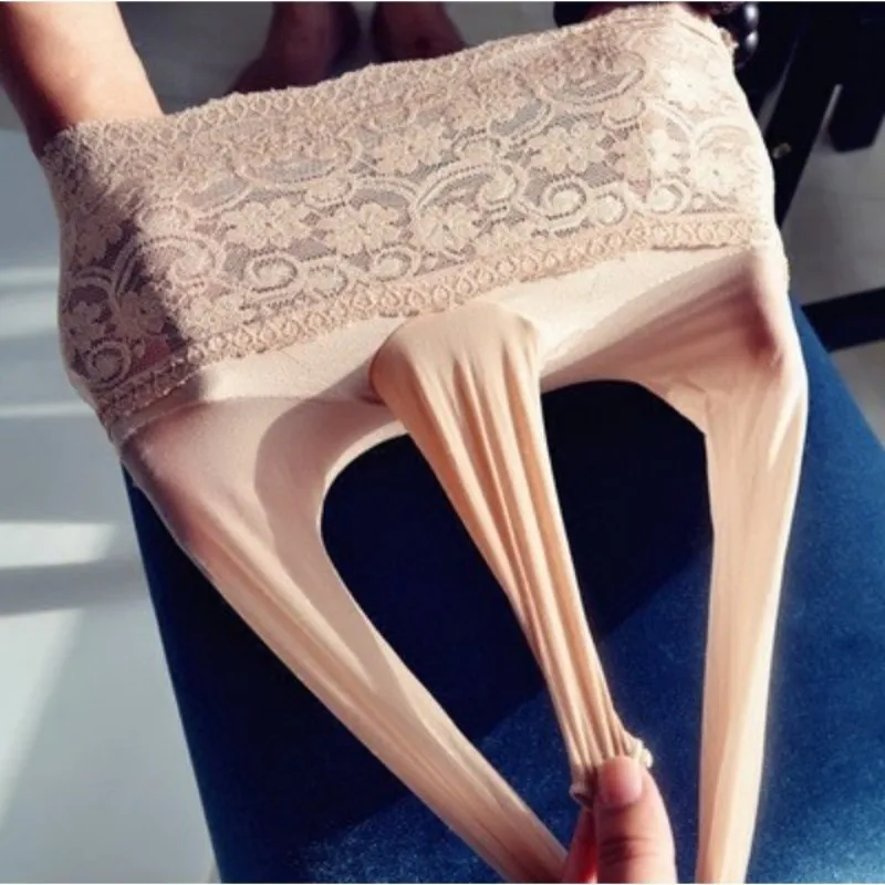 

2019 MOQ 10pcs hot Lace stockings men's full transparent sexy lace penis sleeves pantyhose leggings stocking bodystocking, Picture shown