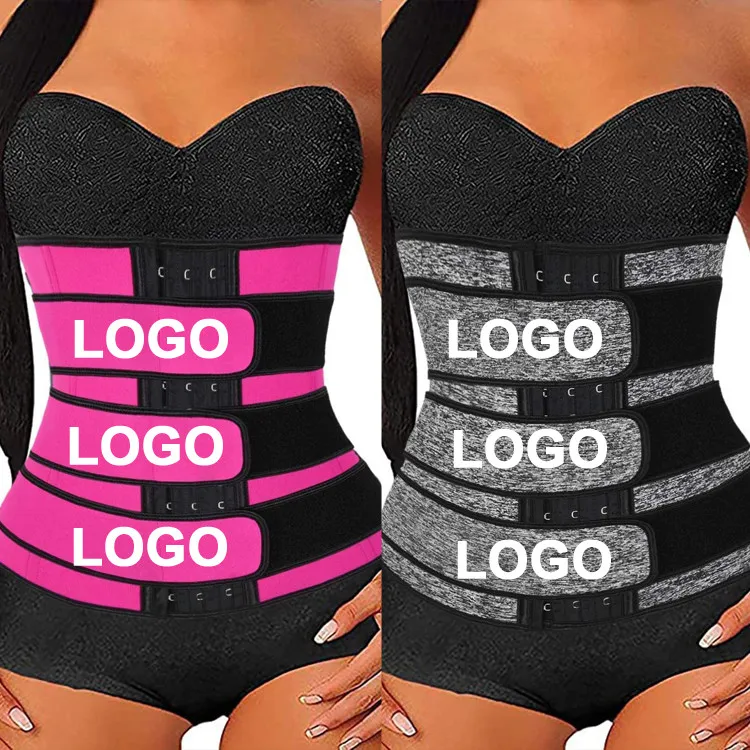 

Custom Design Private Label Neoprene Body Shaper Womens Waste Trainer With Logo, Black,rose red,gray