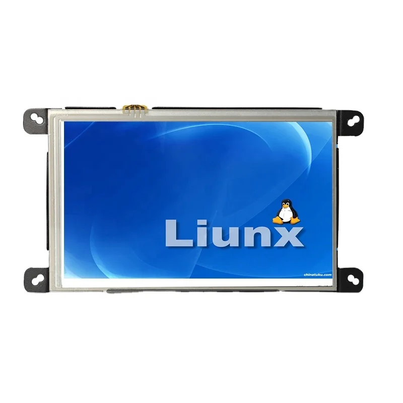 

7 inch industrial Embedded cheap all in one mini pc open frame monitors