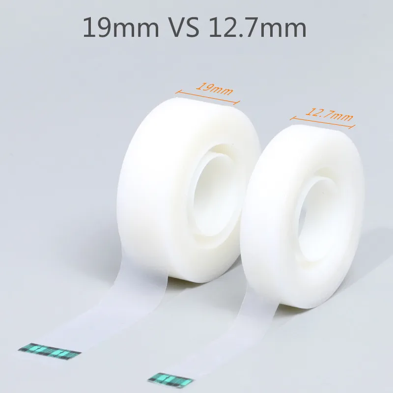 Single Sided 90mic Invisible Adhesive Clear Office Stationery Washi Tape With Dispenser