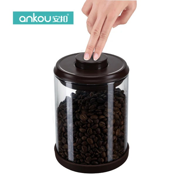 Hot Sales  Glass Snack Tray with Lid Dry Durable Sealed Cans Clear Stackable Bpa-Free Pop up Airtight  Glass Jar and Container