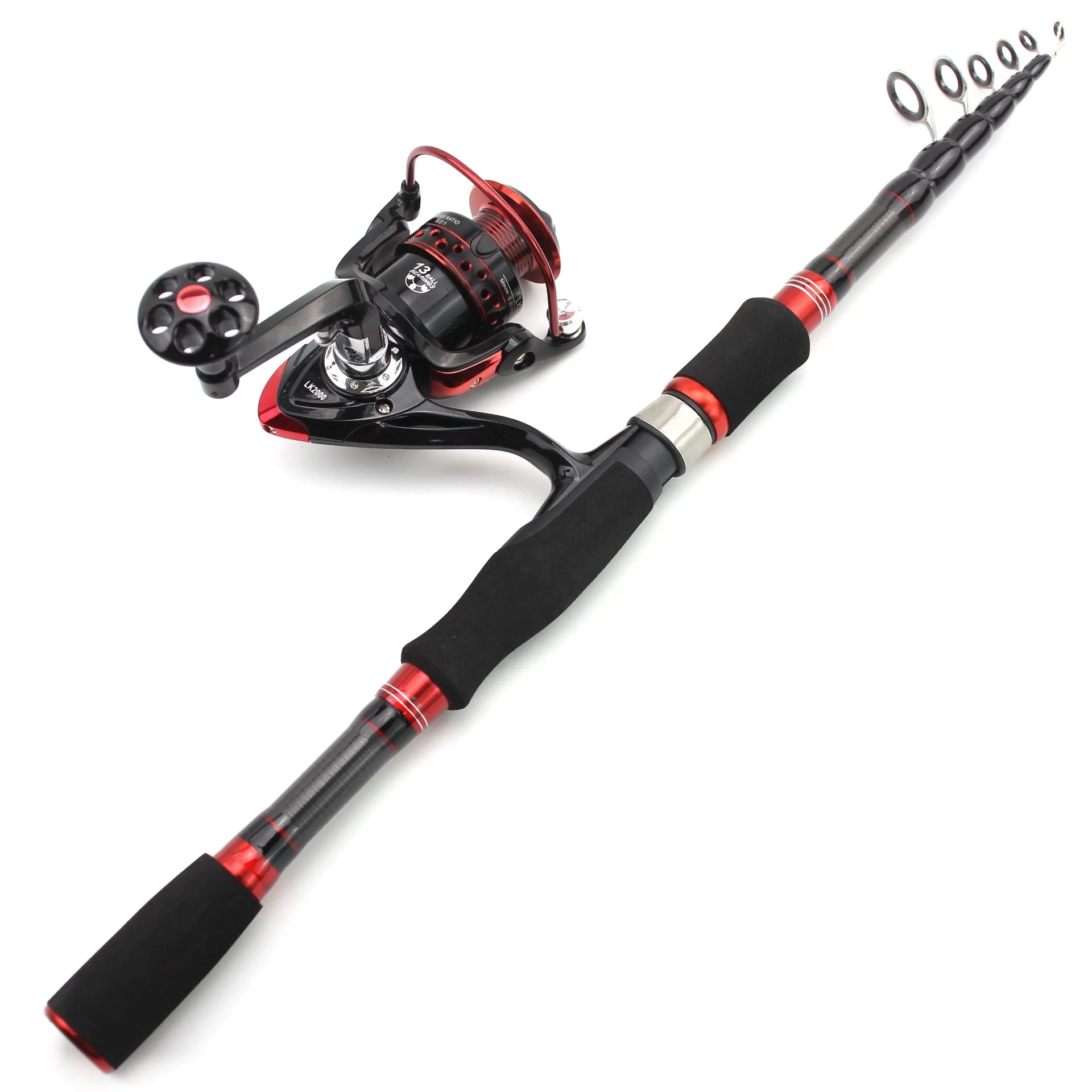 

High quality Ultra Light spinning pole sea fishing rods deepsea sea fishing rods and reel