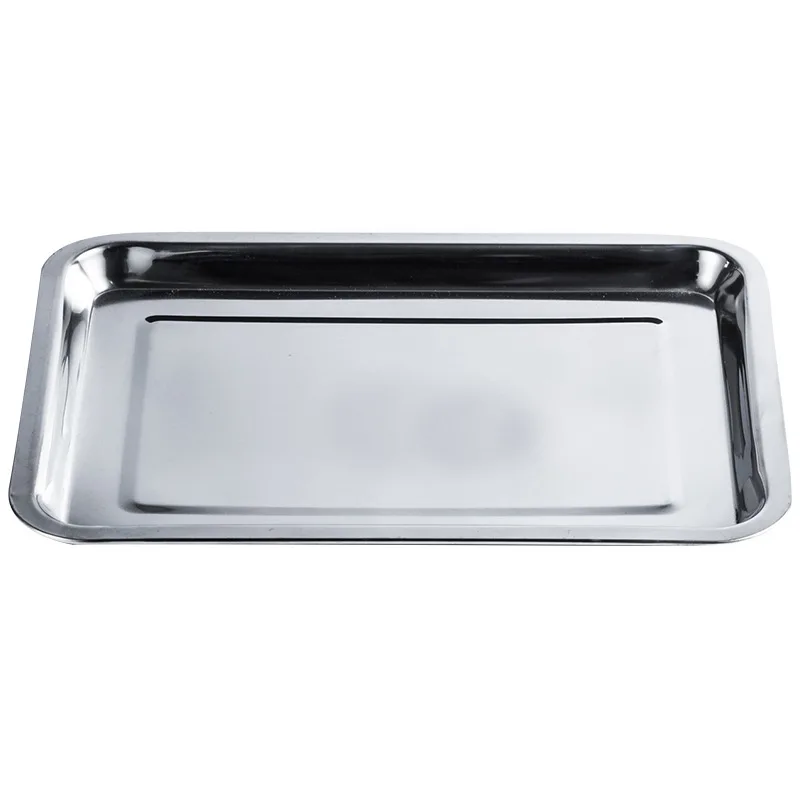 

Rectangular hotel restaurant Grill stainless tray, Black