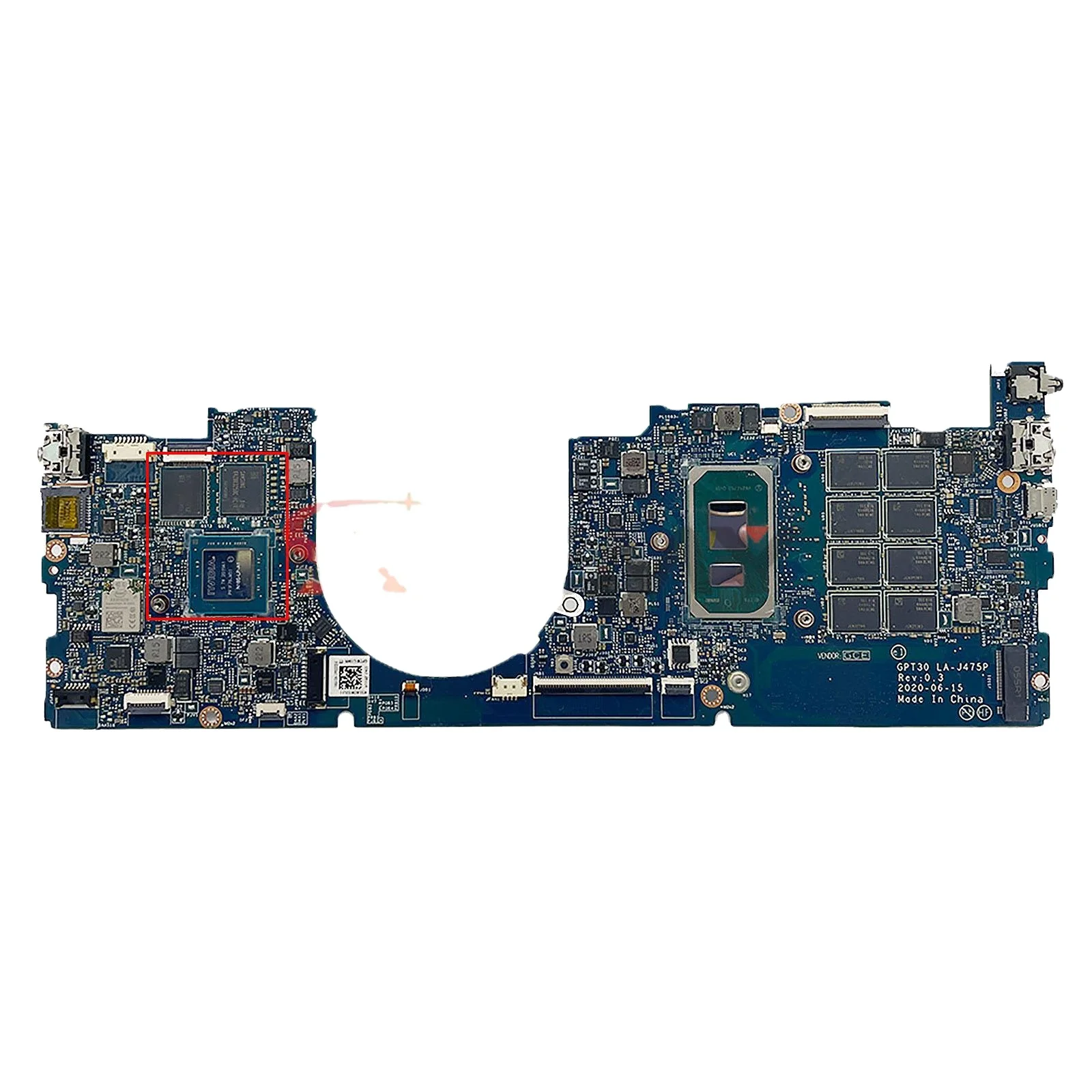

For HP Envy 13-BA 13T-BA Laptop Mainboard i7-1165G7 MX450-2GB 16GB GPT30 LA-J475P Notebook Motherboard Tested OK