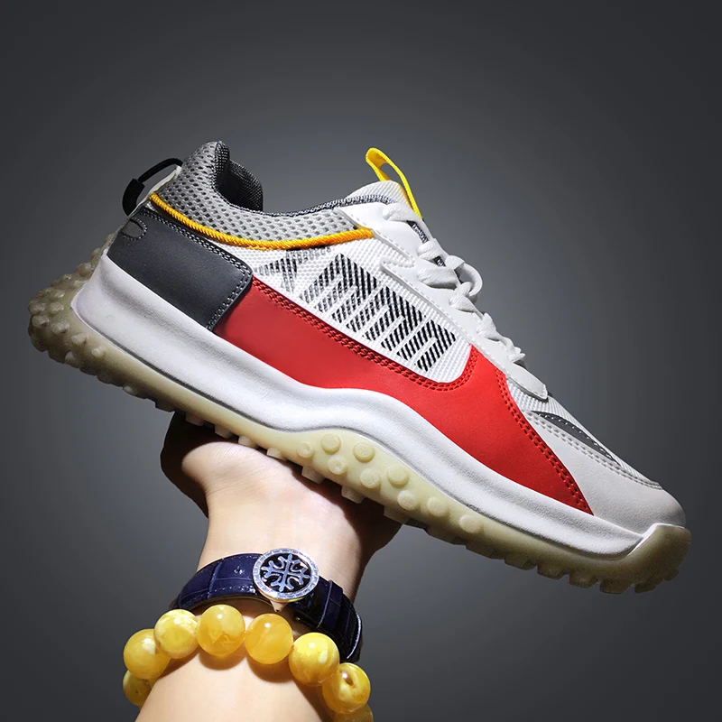 

Alibaba Gold Supplier Fashion Casual Round Head Walking Style Of Shoes For Female, Red/blue