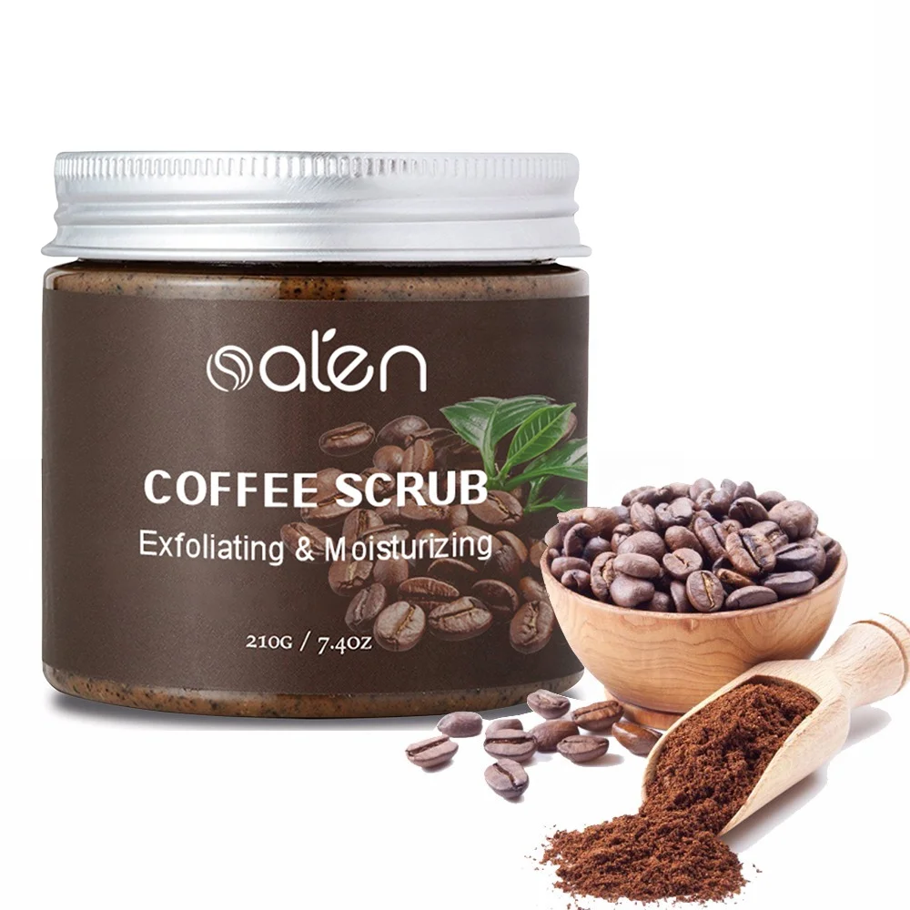 

Wholesale Private Label Organic Arabica Coffee Body Scrub Exfoliating Moisturizing Skin, Brown