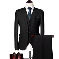 

Wholesale Fashion Casual Korean Slim Fit Formal Wedding Dress Men Suit