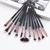 

12Pcs Professional Eyeshadow Eyebrow Make Up Brush Set Private Label Cosmetic Makeup Brush