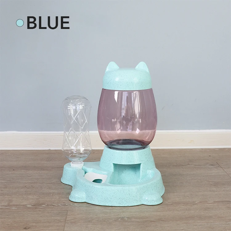 

2021 EVERICH Pet Accessories Automatic Pet Drinking Bowl Dog Food Feeder Pet Water Dispenser