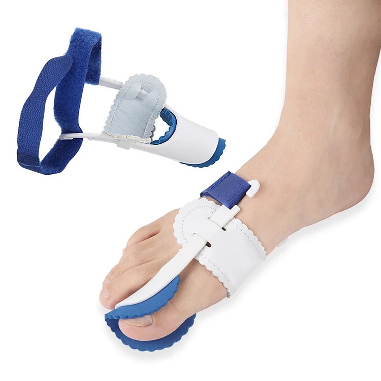 

Manufacture Comprehensive Toe Valgus Splint Hallux Valgus Correction Hammer Toe Straightener, White and blue