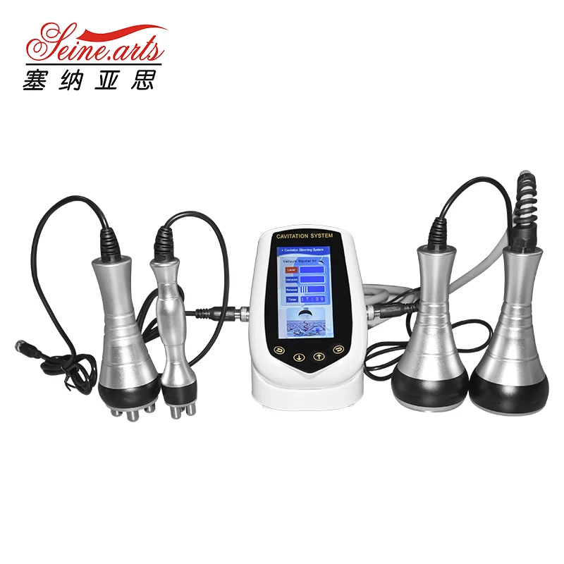 

New Ultra Cavitation RF Suction Vacuum Slimming Machine Beauty Salon Device Ultrasound Cavitation 40K Beauty Equipment (Lw-126), White