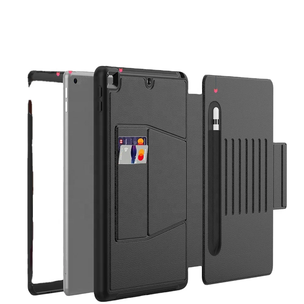 

Hot selling multifunctional magnetic smart cover for iPad 10.2 inch Ultra-thin tablet case with Stand Function