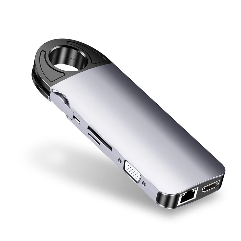 

Intelligent 10-in-1 Type C Multifunctional Docking Station Laptop Computer Group Control Hub USB Hub