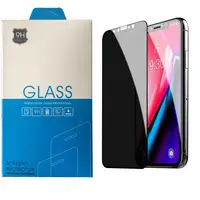 

anti privacy mobile phone film 9H 2.5d tempered glass screen protector for iphone X
