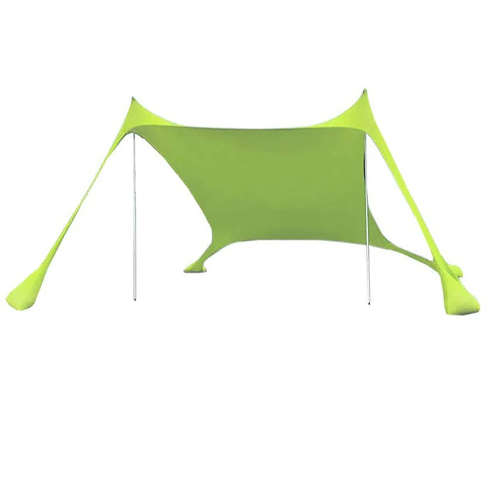 

FunFishing Hot Salling Large Gazebo With Sand Anchor Portable Canopy Beach Tent, 3 colors or customer`s color