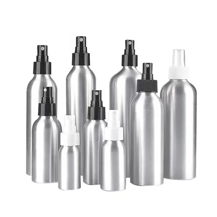 20ml 30ml 50ml 60ml 80ml 100ml 120ml 150ml 200ml 250ml 300ml 500ml 1000ml 1200ml Aluminum Spray Pump Bottle