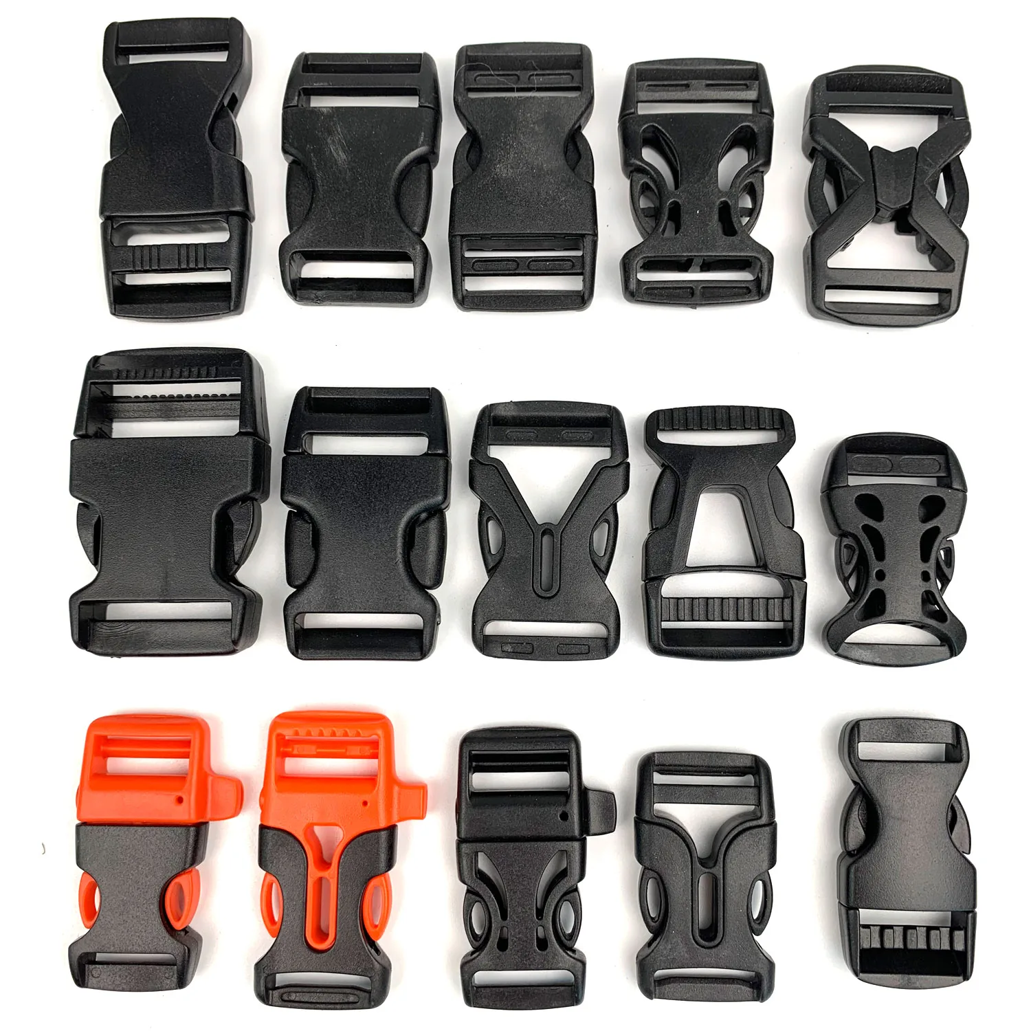 

China factory wholesale custom logo stong adjustable quick plastic side release buckles accessories for backpack, Customized