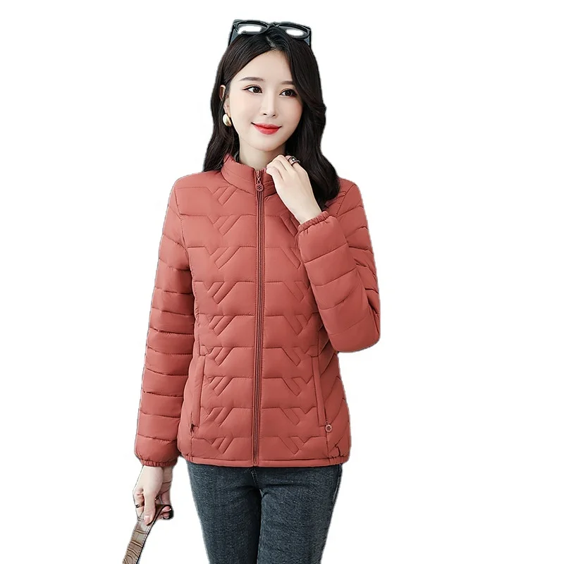 new cotton-padded coat women's short lightweight women's cotton-padded coat Korean slim jacket winter coat