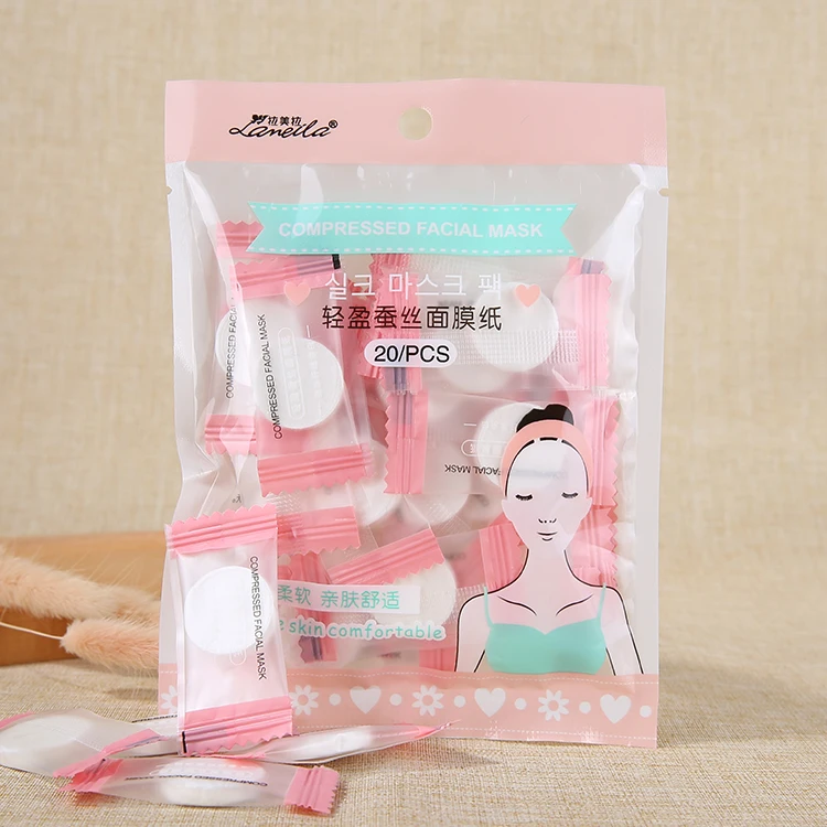 

Lameila Portable Coin Cotton Compressed Sheet Lady Beauty Face Mask Diy Facial Mask Pressed Tablets Compression Mask Tm030
