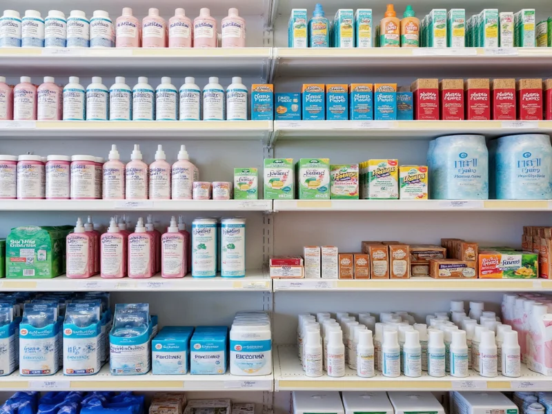 Pharmacy shelf showing safe commercial lubricant options