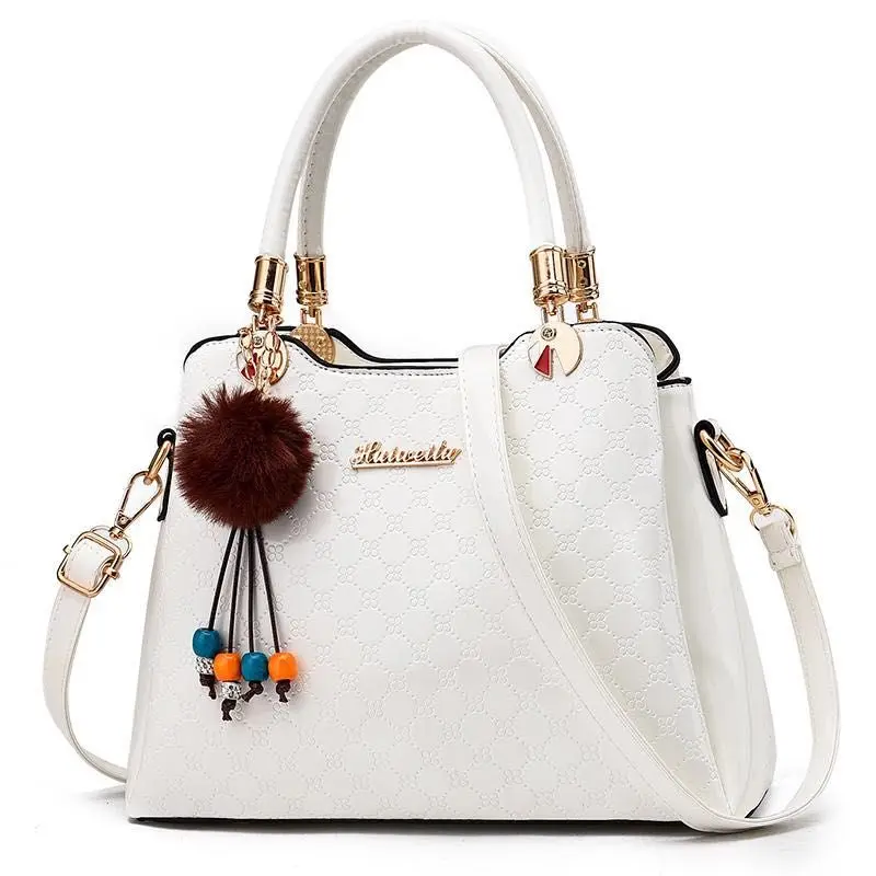 

Factory Price Convenient durable good handle Fashion bag hand bag, 6 colors