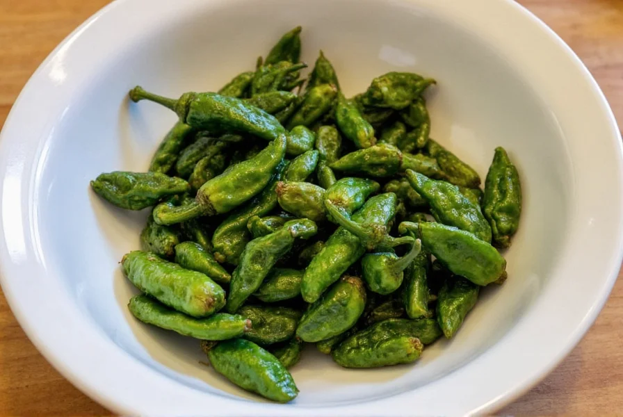 Bowl of Dried Poblano Chili