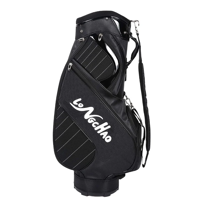 

Customized Logo Nylon PU New design Portable Golf Bag, Black,red,blue,silver,customized