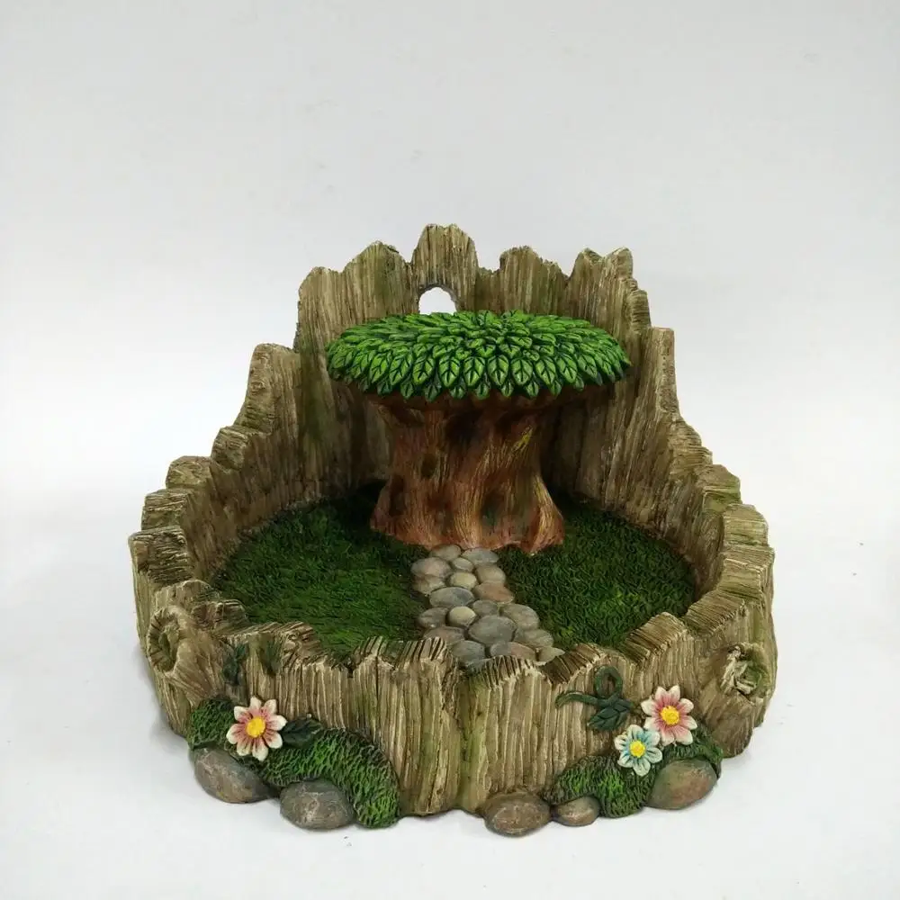 

Natural Scenery Creative Status Resin Elf Garden Tree Sculpture