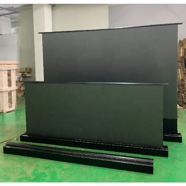 

VIVIDSTORM 2pcs PRO 72 inch self-rising cinema electric screen floor screen for UST ALR Laser Projector motorized 4K theater