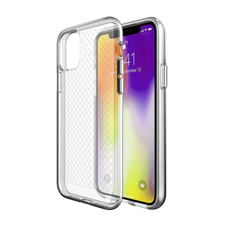 For iphone 11 Pro case Clear Luxury Crystal TPU Transparent Premium Phone Case