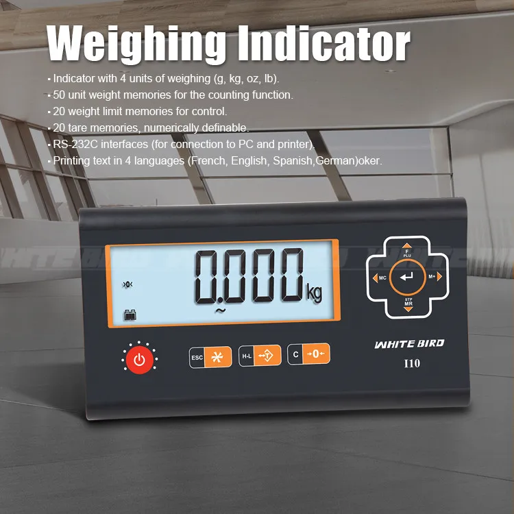 I-1o With Oiml R76 Class Iii Weighing Indicator - Buy Weighing ...