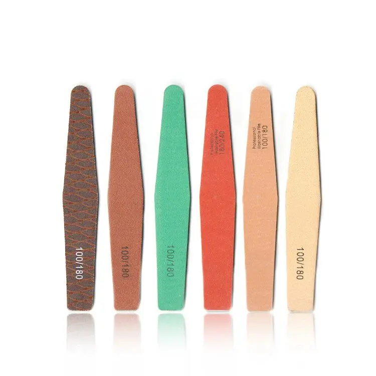 

Personalized Nail File Custom Logo Half Moon Washable Nail Files custom printing nail file, As shown